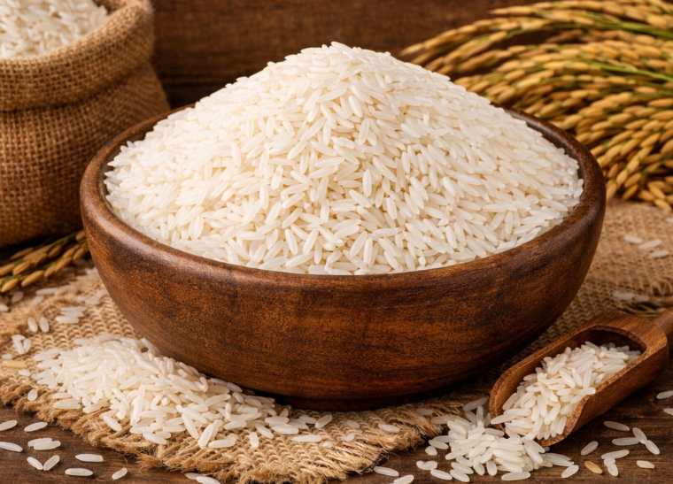1121 basmati rice grains for bulk export from India