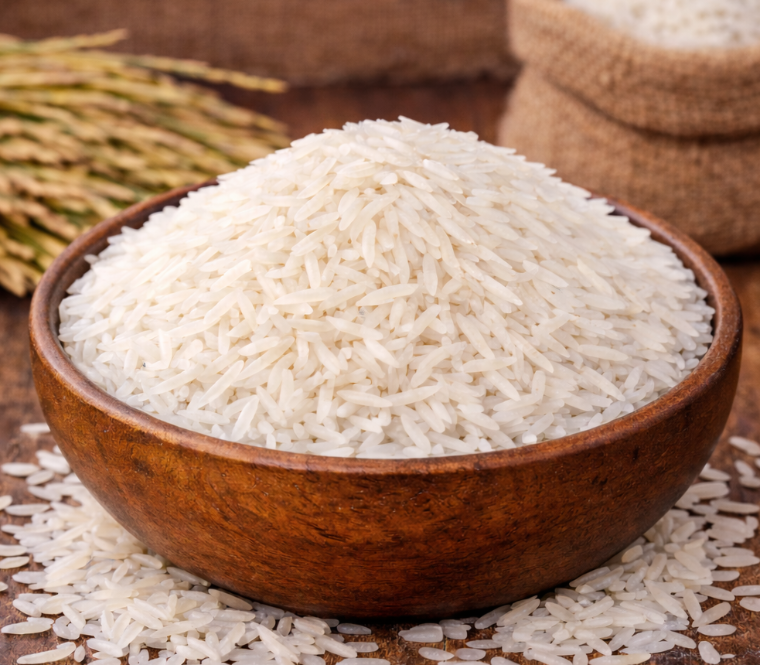 1718 basmati rice grains for bulk export from India